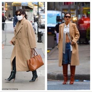 100% Authentic Vintage Camel Hair Long Maxi Coat